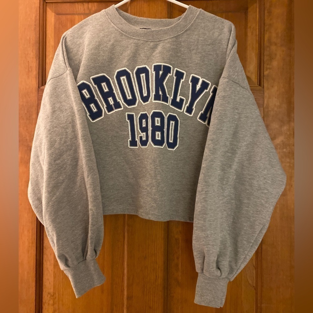 Brooklyn cropped sweatshirt